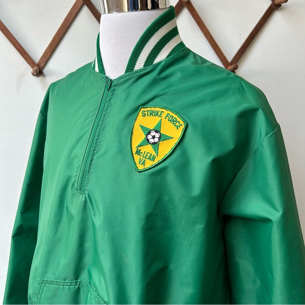 Vintage Soccer Coach McLean VA Strike Force Windbreaker Jacket - Picture 5 of 13